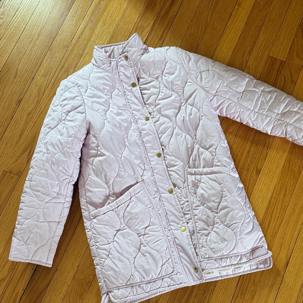 Women’s Quilted Light Pink/lilac Jacket